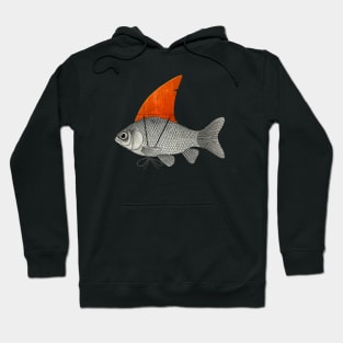 Fish with a Shark Fin Hoodie